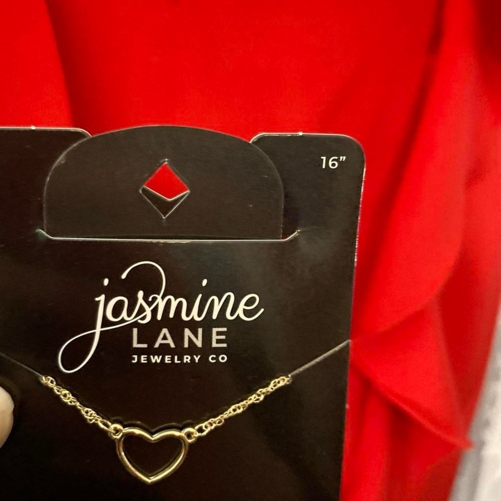 Jasmine Lane heart necklace #heartjewellery NWT!